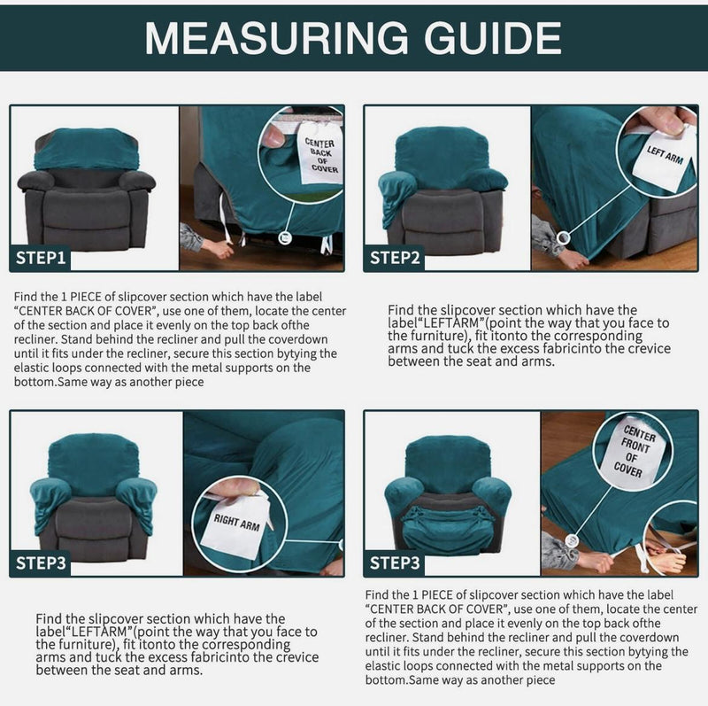 Premium Recliner Cover - 50% OFF Today Only