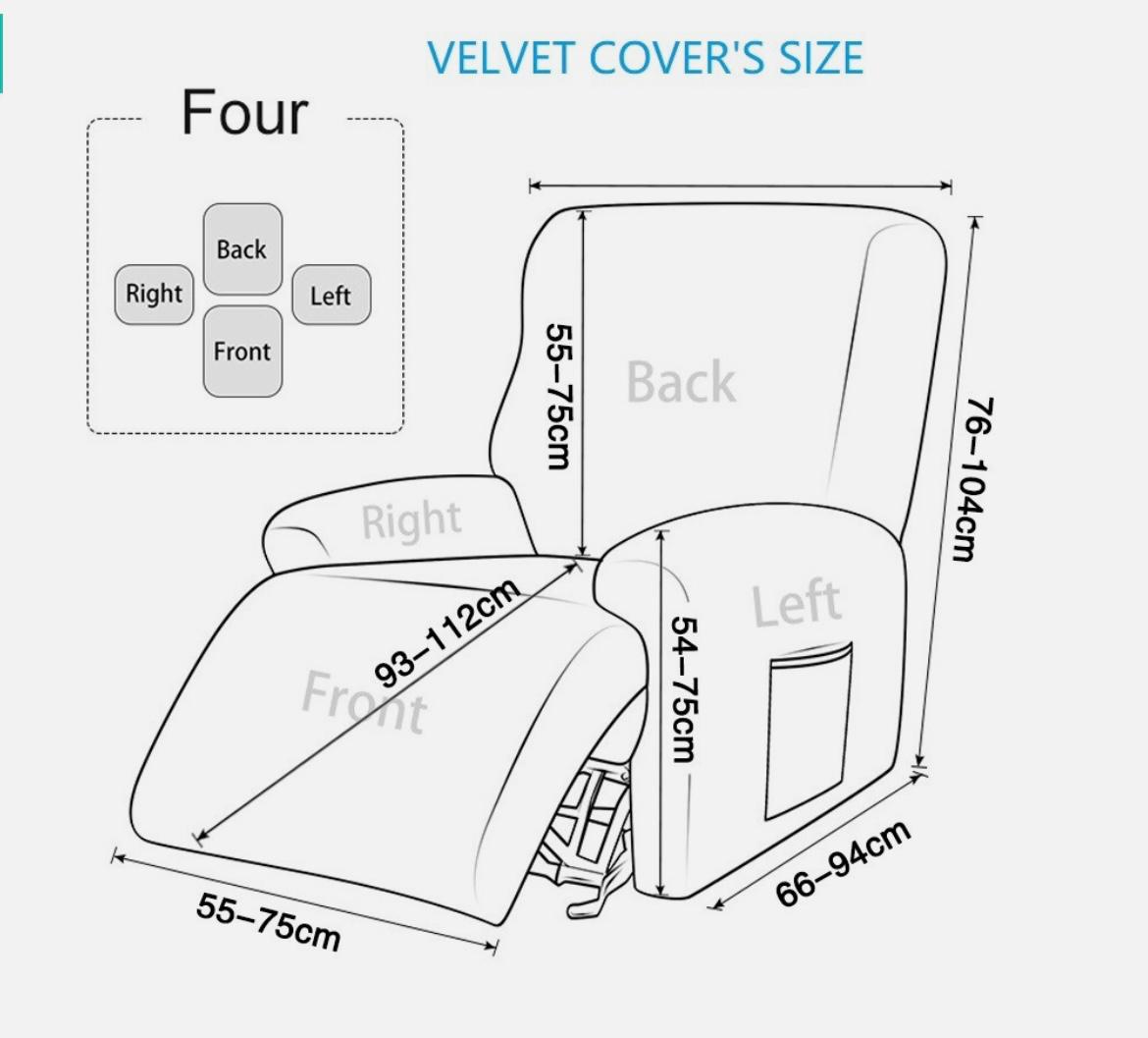 Premium Recliner Cover - 50% OFF Today Only