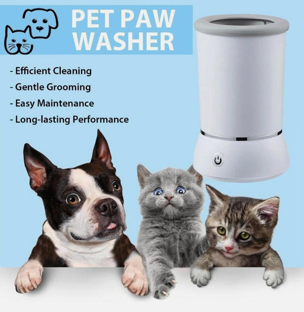 Dog & Cat Paw Cleaner Automatic Washer - 50% OFF Limited Stock
