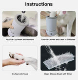 Dog & Cat Paw Cleaner Automatic Washer - 50% OFF Limited Stock