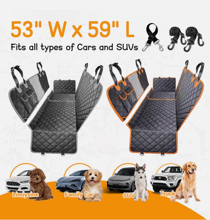 Premium Waterproof Dog Car Seat Cover