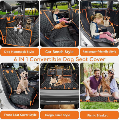 Premium Waterproof Dog Car Seat Cover