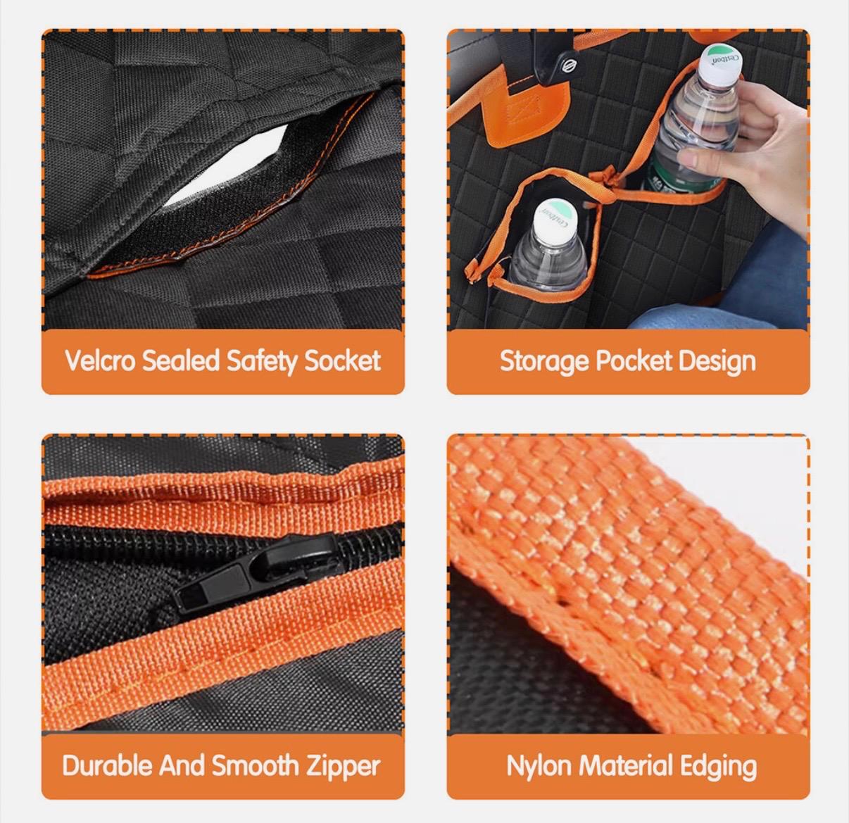 Premium Waterproof Dog Car Seat Cover