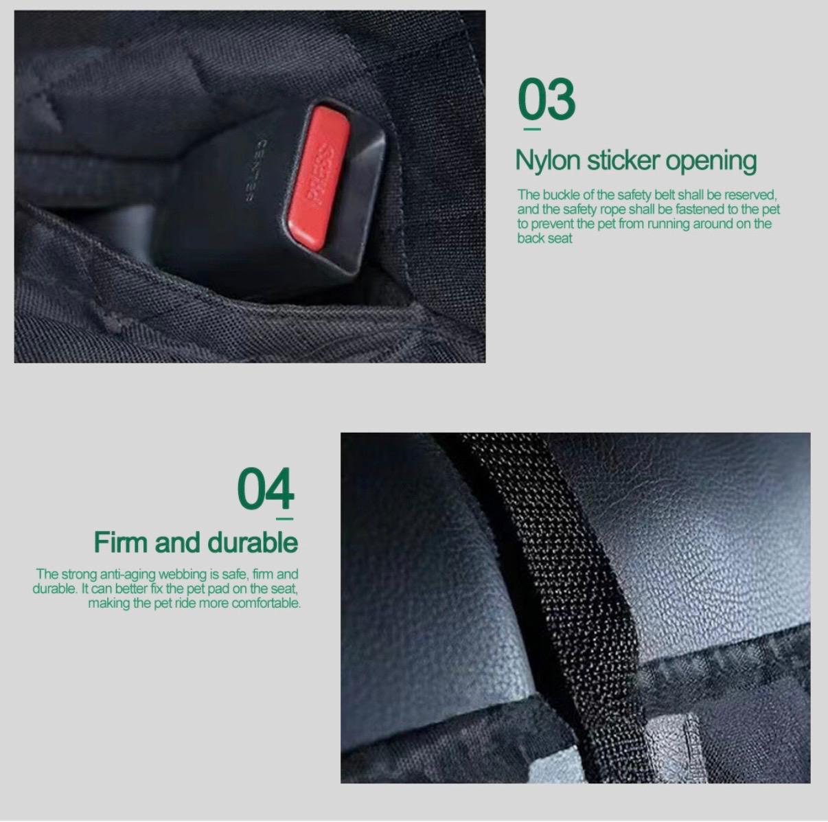 Premium Waterproof Dog Car Seat Cover