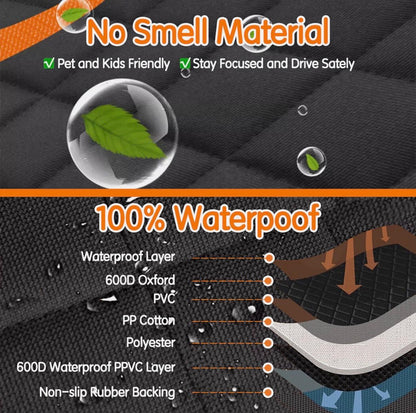 Premium Waterproof Dog Car Seat Cover